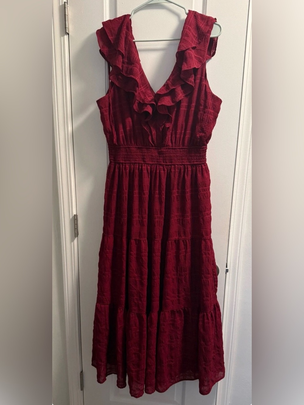 ARULA Women's Red Midi Cocktail Dress, Size A